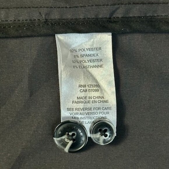 Travis Mathew Christmas blazer in Golfing Santa Design - Size Large - Black NWOT - Picture 4 of 7